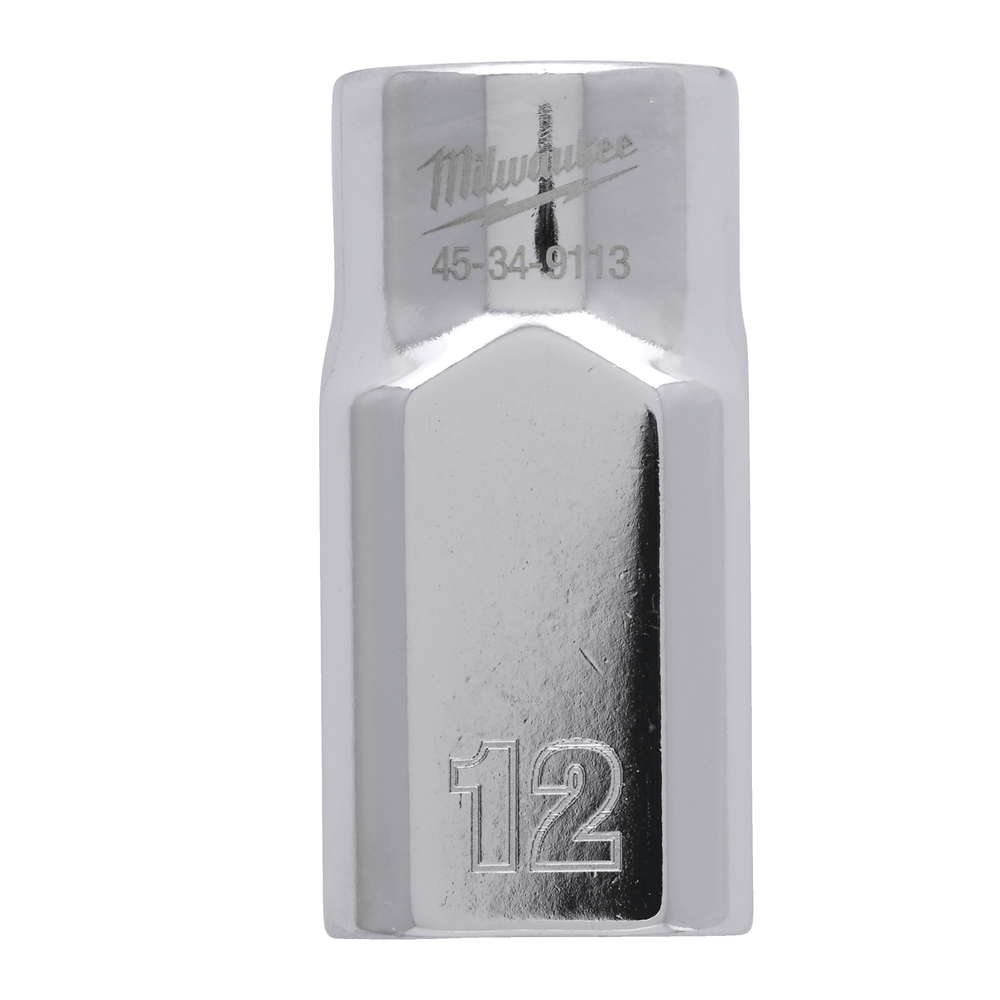 Douille a cliquet 1/2 courte 12 mm MILWAUKEE ACCESSOIRES - 4932480010
