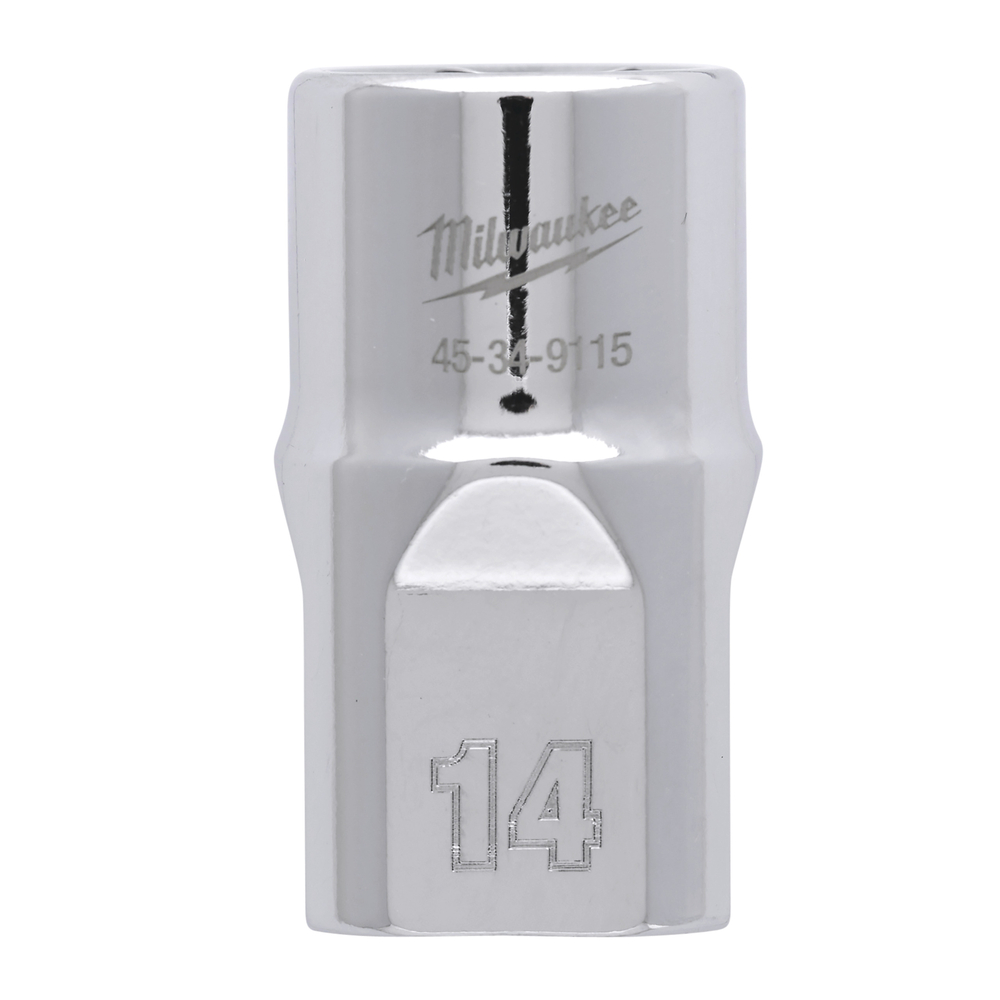 Douille a cliquet 1/2 courte 14 mm MILWAUKEE ACCESSOIRES - 4932480012