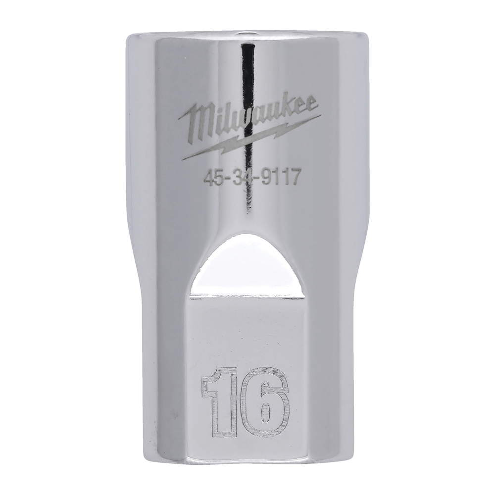Douille a cliquet 1/2 courte 16 mm MILWAUKEE ACCESSOIRES - 4932480014