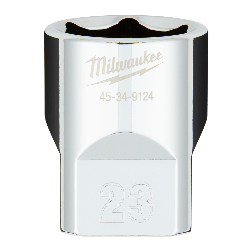 Douille a cliquet 1/2 courte 23 mm MILWAUKEE ACCESSOIRES - 4932480021