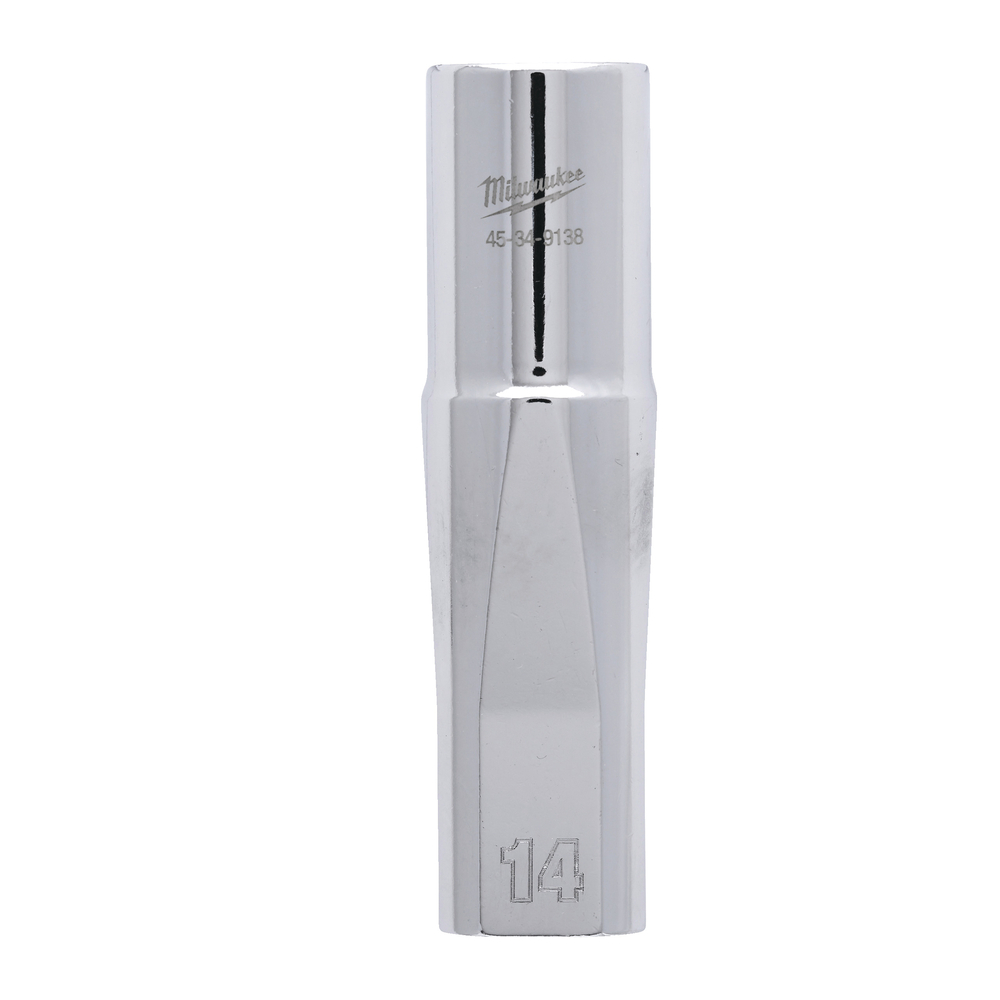 Douille a cliquet 1/2 longue 14 mm MILWAUKEE ACCESSOIRES - 4932480034