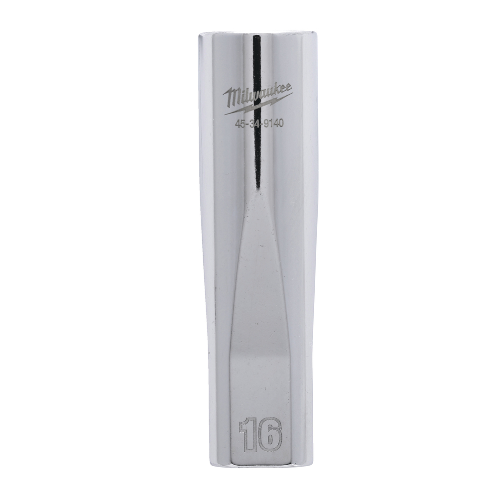 Douille a cliquet 1/2 longue 16 mm MILWAUKEE ACCESSOIRES - 4932480036