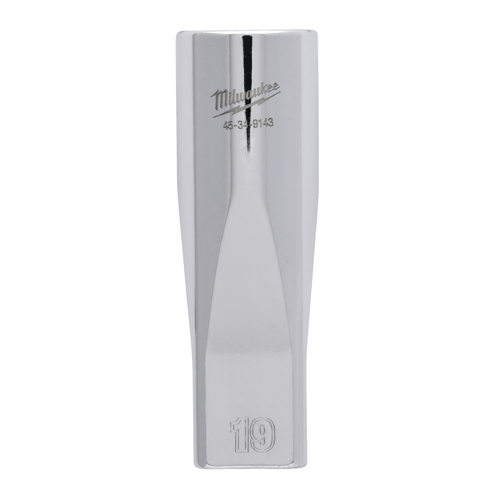 Douille a cliquet 1/2 longue 19 mm MILWAUKEE ACCESSOIRES - 4932480039
