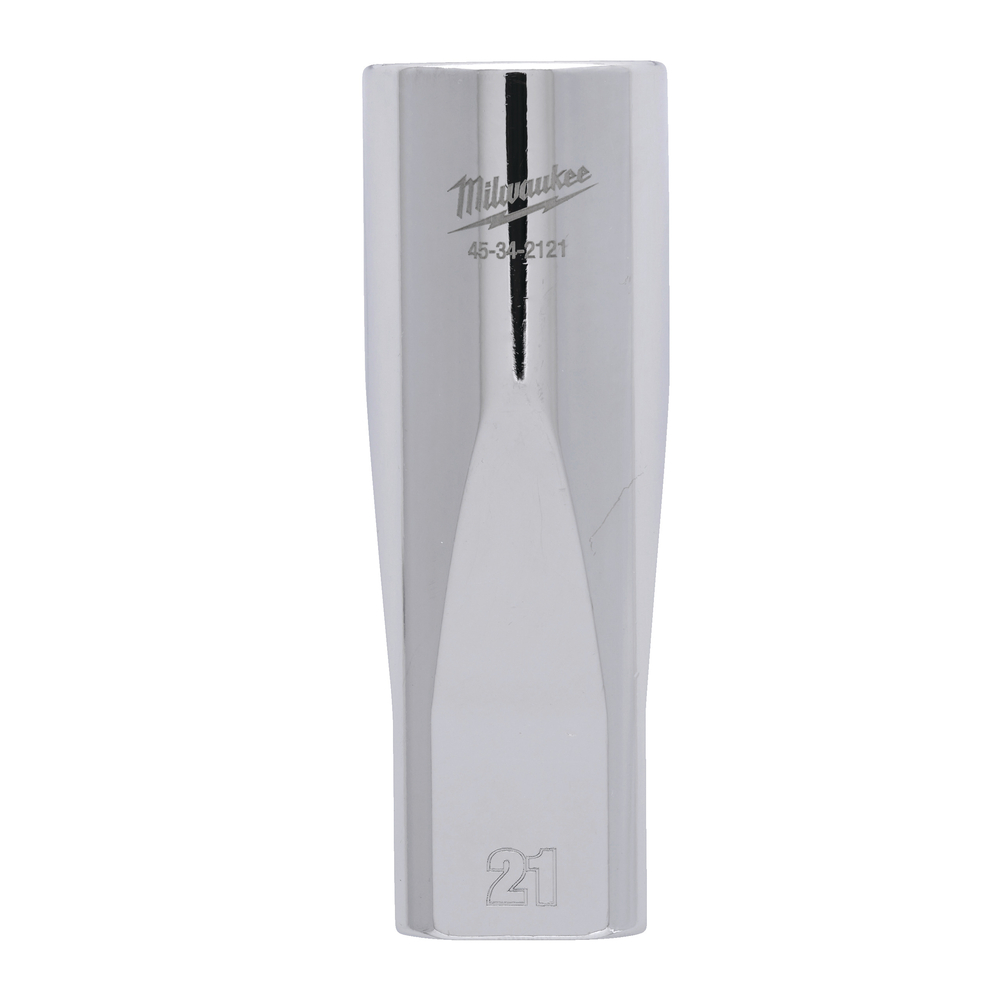 Douille a cliquet 1/2 longue 21 mm MILWAUKEE ACCESSOIRES - 4932480041