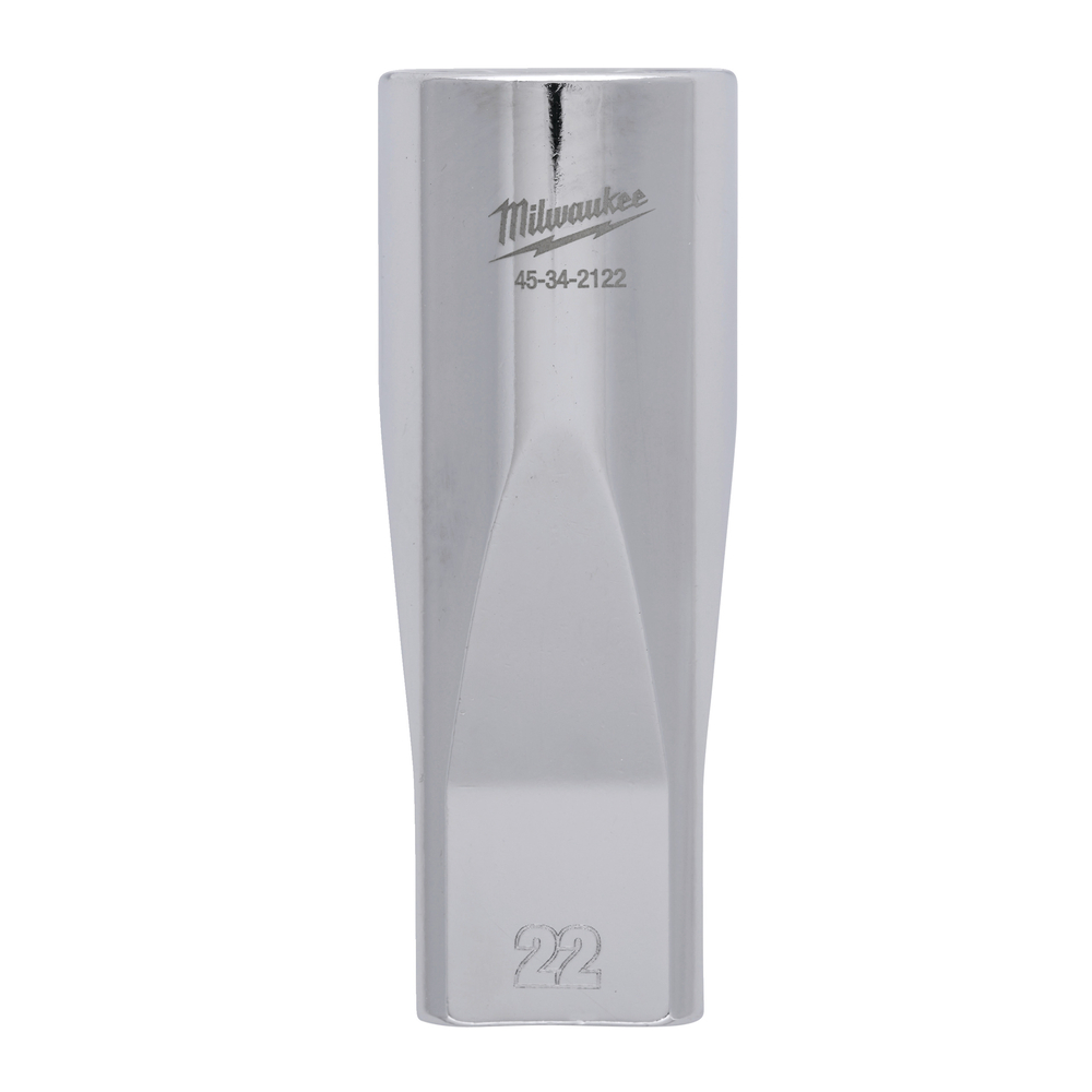 Douille a cliquet 1/2 longue 22 mm MILWAUKEE ACCESSOIRES - 4932480042