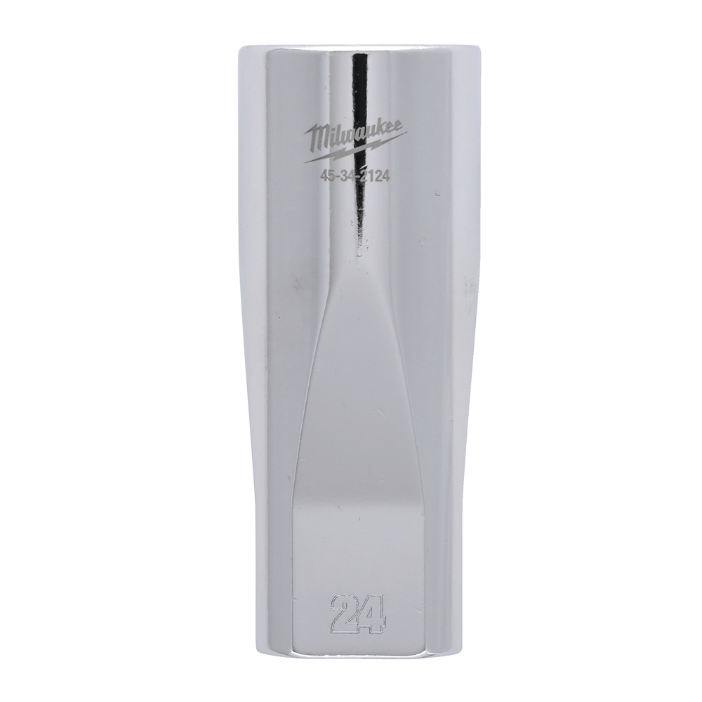 Douille a cliquet 1/2 longue 24 mm MILWAUKEE ACCESSOIRES - 4932480044