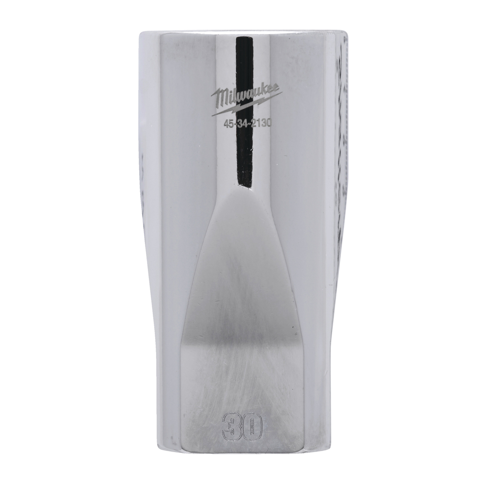 Douille a cliquet 1/2 longue 30 mm MILWAUKEE ACCESSOIRES - 4932480046