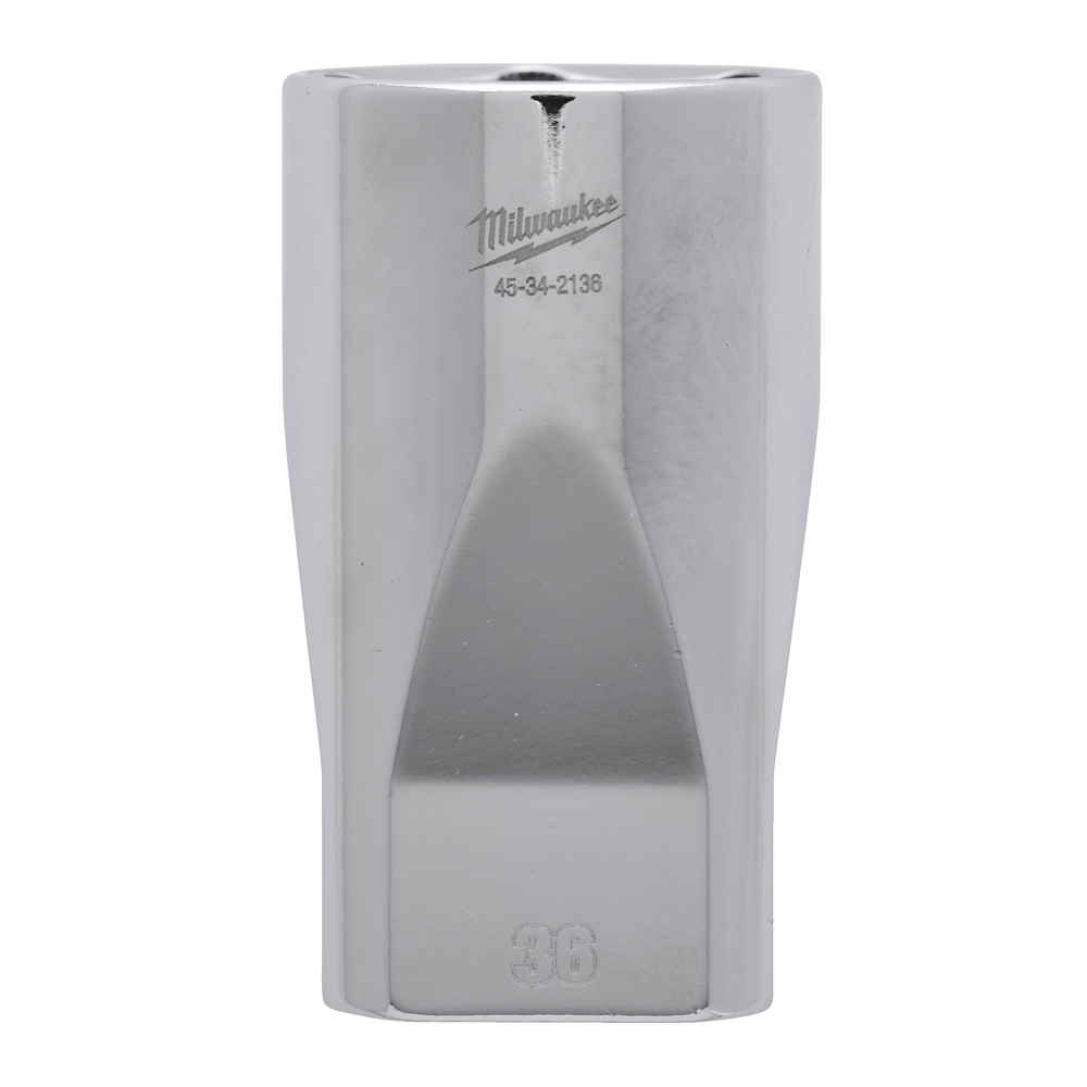 Douille a cliquet 1/2 longue 36 mm MILWAUKEE ACCESSOIRES - 4932480048