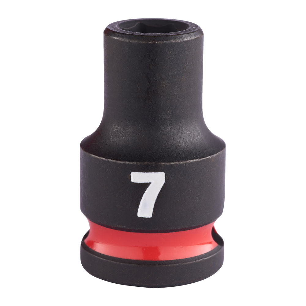 Douille MILWAUKEE ACCESSOIRES shockwave hexagonale 3/8 courte - 4932480264