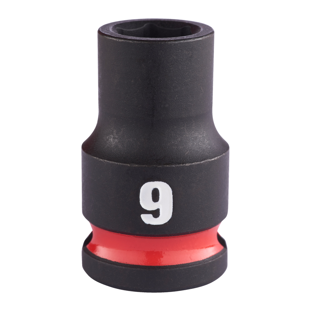 Douille MILWAUKEE ACCESSOIRES shockwave hexagonale 3/8 courte - 4932480266
