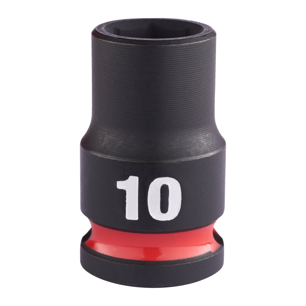 Douille MILWAUKEE ACCESSOIRES shockwave hexagonale 3/8 courte - 4932480267