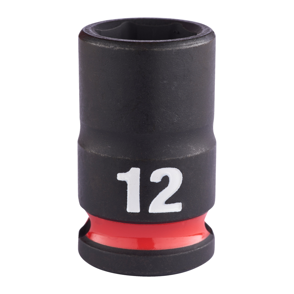 Douille MILWAUKEE ACCESSOIRES shockwave hexagonale 3/8 courte - 4932480269