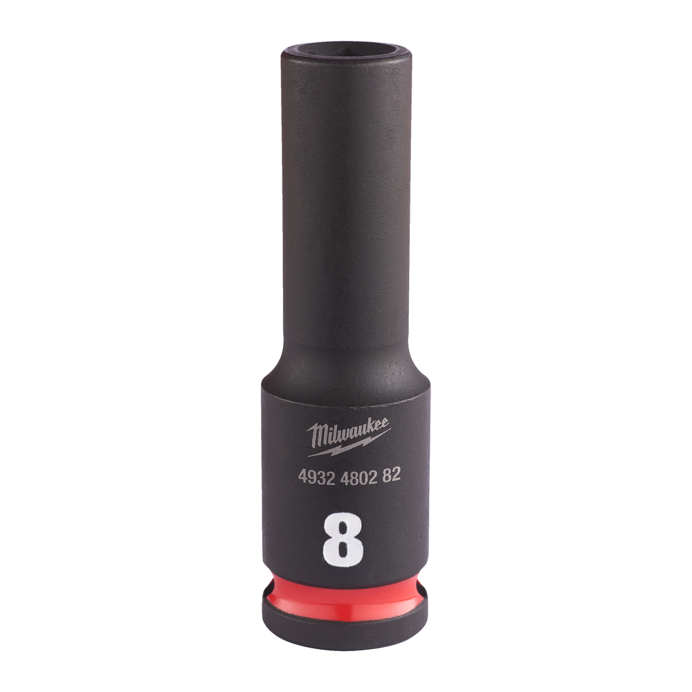 Douille MILWAUKEE ACCESSOIRES shockwave hexagonale 3/8 longue - 4932480282