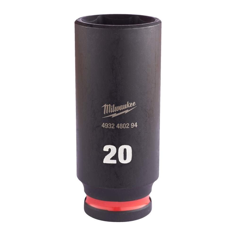 Douille MILWAUKEE ACCESSOIRES shockwave hexagonale 3/8 longue - 4932480294