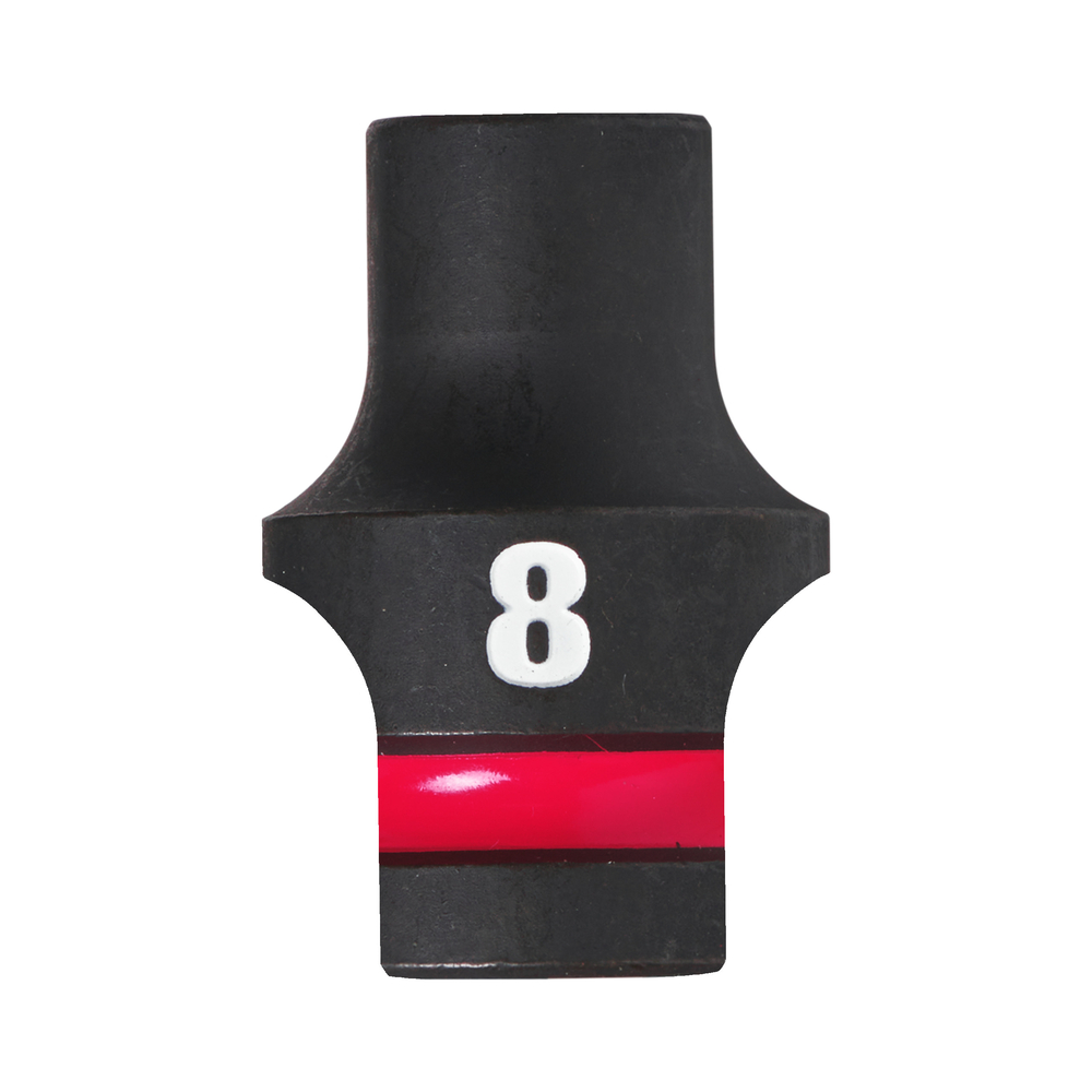 Douille shockwave 1/2 hex courte 8 mm MILWAUKEE ACCESSOIRES - 4932480302