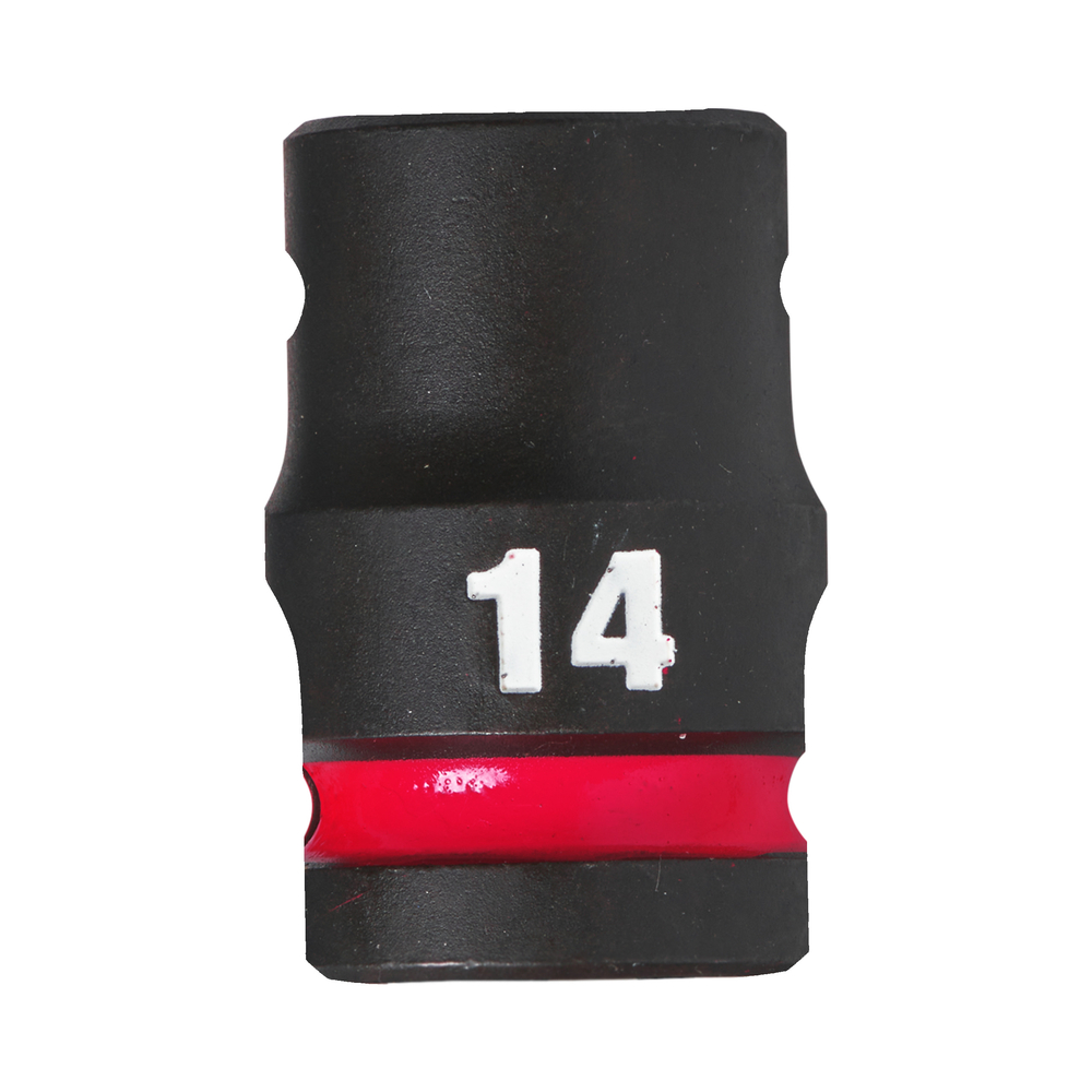 Douille shockwave 1/2 hex courte 14 mm MILWAUKEE ACCESSOIRES - 4932480308