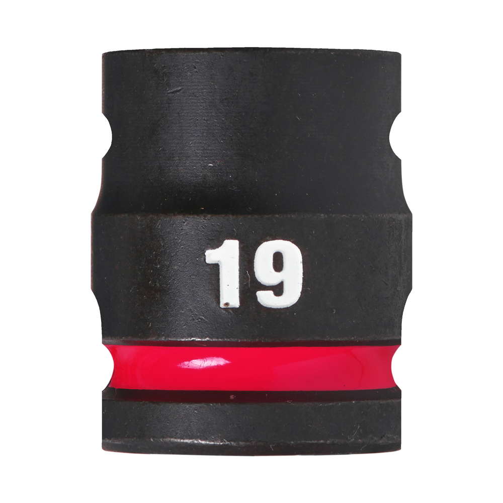 Douille shockwave 1/2 hex courte 19 mm MILWAUKEE ACCESSOIRES - 4932480313