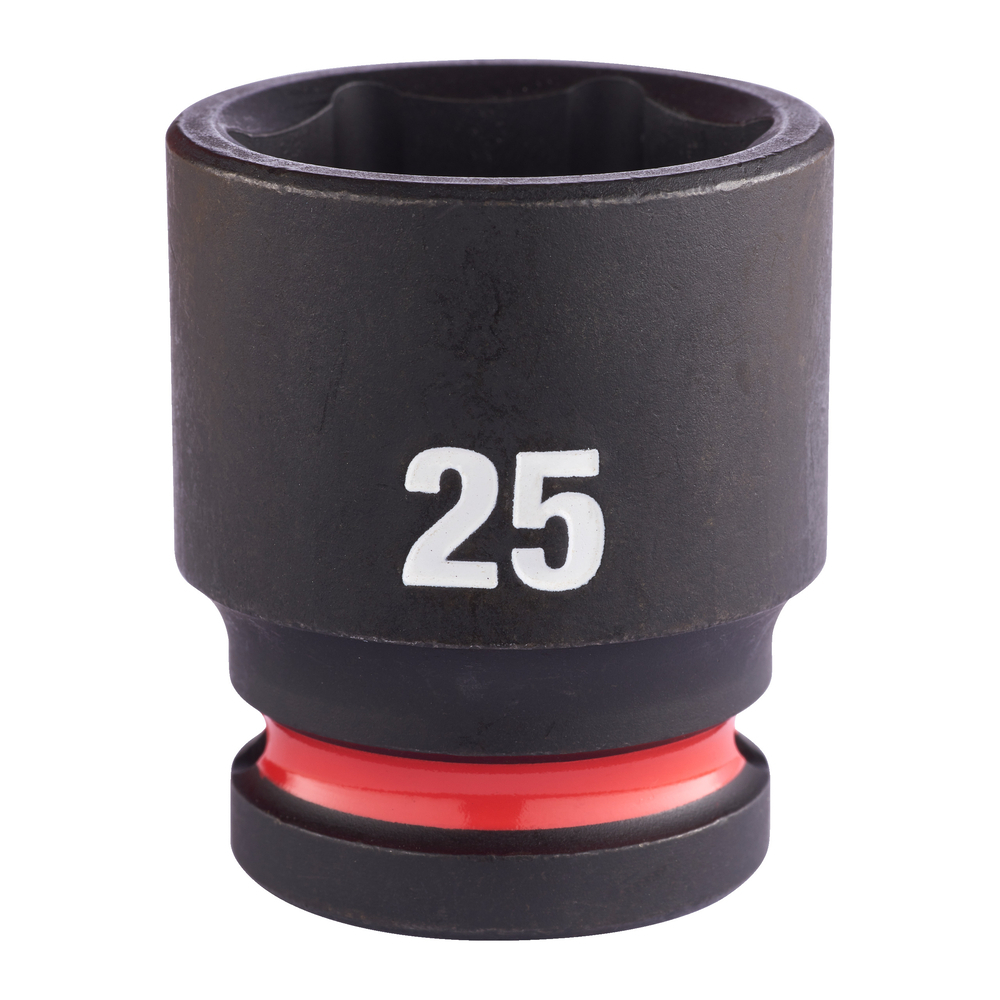 Douille shockwave 1/2 hex courte 25 mm MILWAUKEE ACCESSOIRES - 4932480319