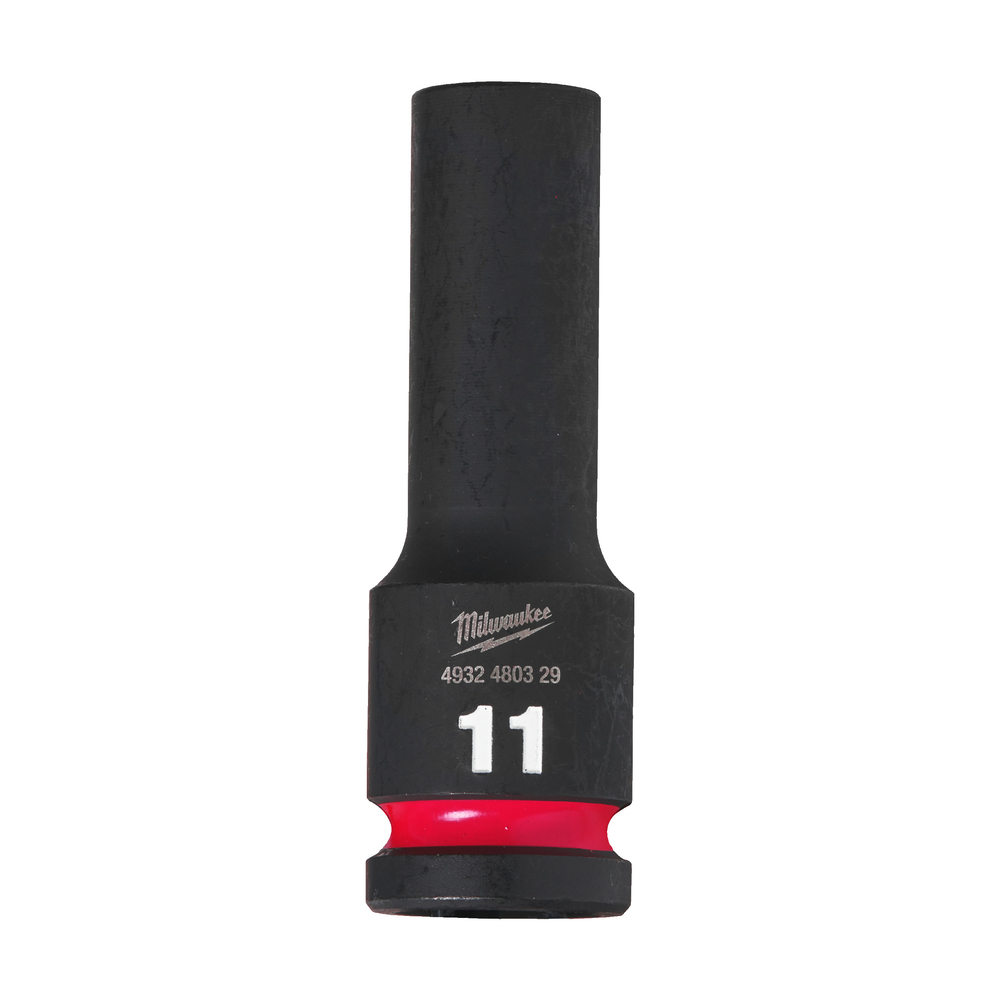Douille shockwave 1/2 hex longue 11 mm MILWAUKEE ACCESSOIRES - 4932480329