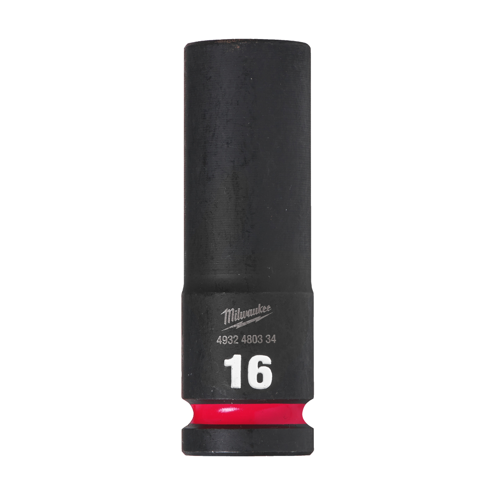 Douille shockwave 1/2 hex longue 16 mm MILWAUKEE ACCESSOIRES - 4932480334