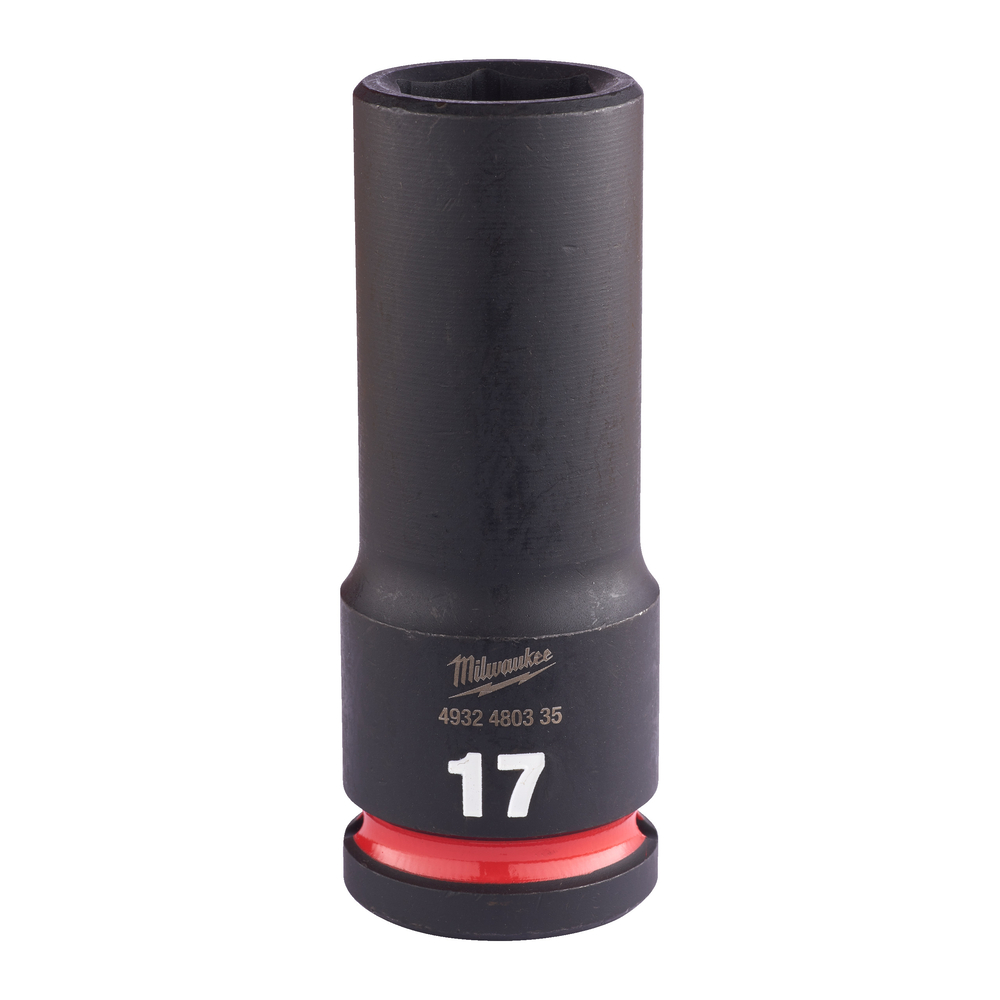 Douille shockwave 1/2 hex longue 17 mm MILWAUKEE ACCESSOIRES - 4932480335
