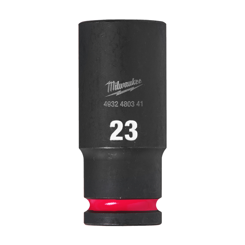 Douille shockwave 1/2 hex longue 23 mm MILWAUKEE ACCESSOIRES - 4932480341