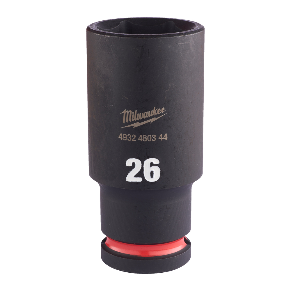Douille shockwave 1/2 hex longue 26 mm MILWAUKEE ACCESSOIRES - 4932480344