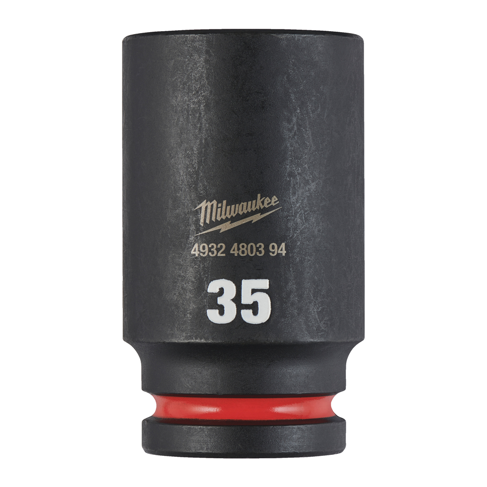 Douille MILWAUKEE ACCESSOIRES shockwave hexagonale 3/4 longue - 4932480394