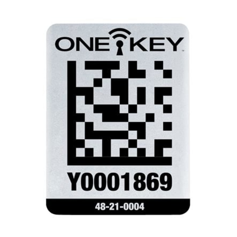 Grande étiquette QR CODE ONE-KEY large pour surface métallique Lot de 25 MILWAUKEE - 4932480562