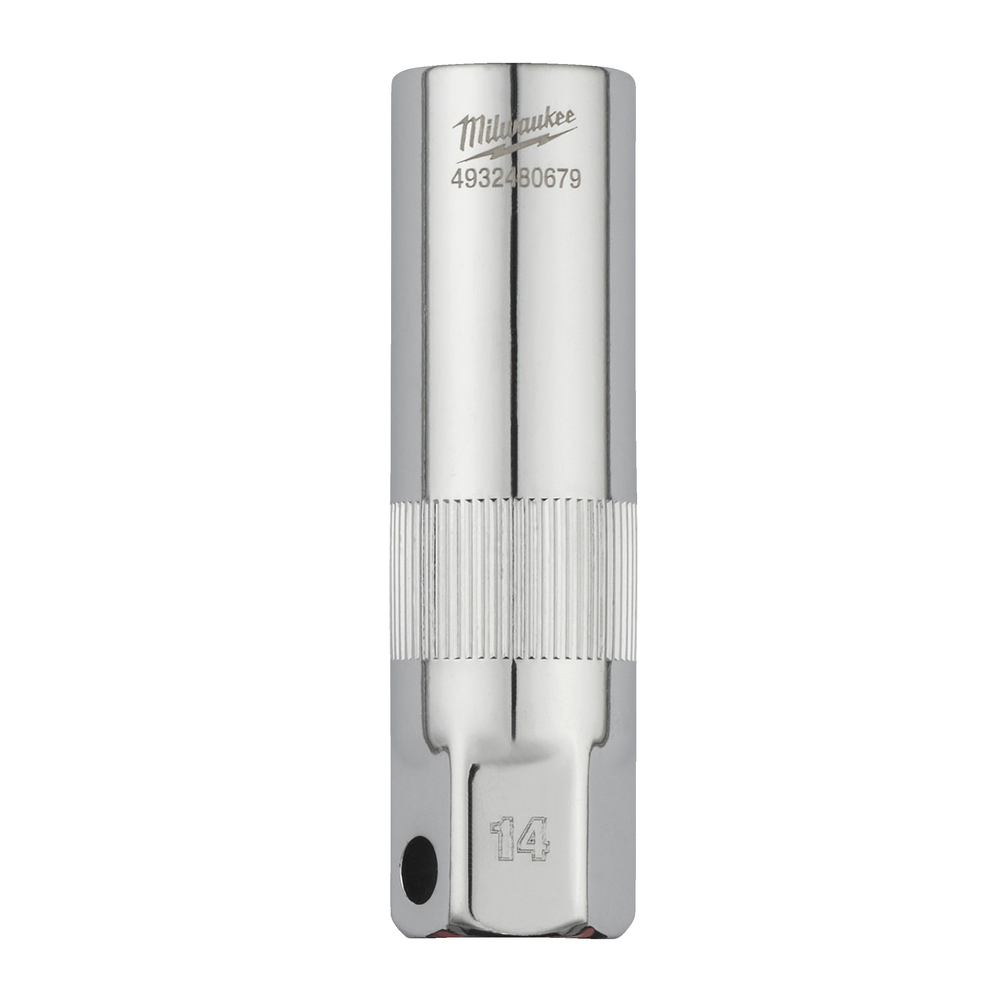 DOUILLE À BOUGIE 3/8 DIAMETRE 18MM - Clip brochable MILWAUKEE ACCESSOIRES - 4932480680