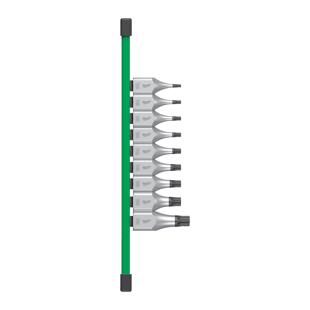 DOUILLE À EMBOUT 1/2 Torx 9 pieces - MILWAUKEE - 4932480822