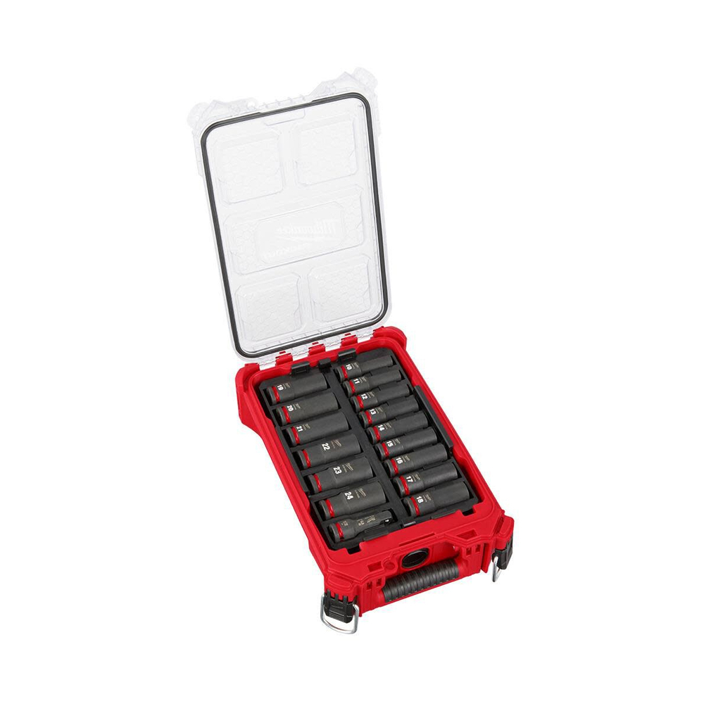 Coffret MILWAUKEE 16 douilles 1/2