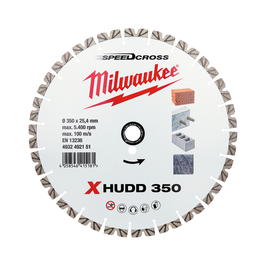 DISQUE SPEEDCROSS SUDD 230MM - Carton MILWAUKEE ACCESSOIRES - 4932492152