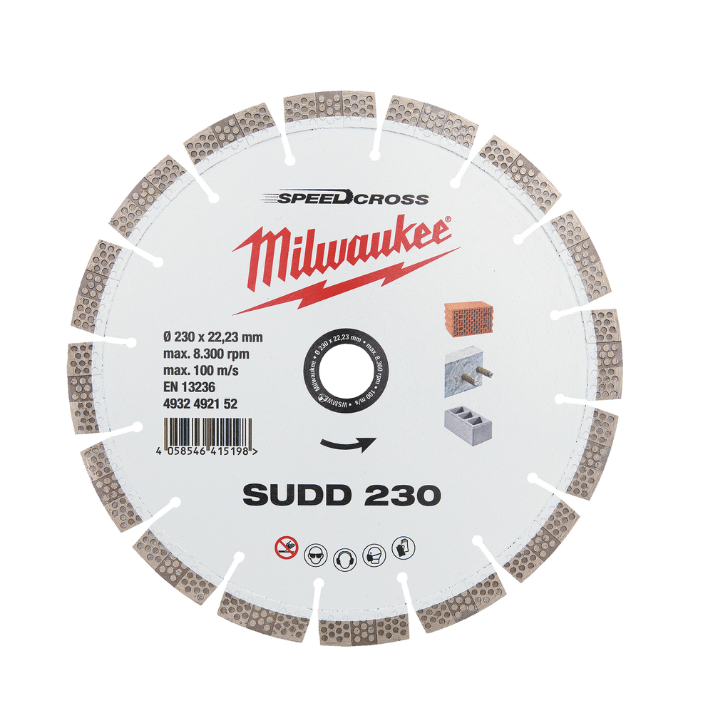 DISQUE SPEEDCROSS SUDD 350MM - MILWAUKEE ACCESSOIRES - 4932492153