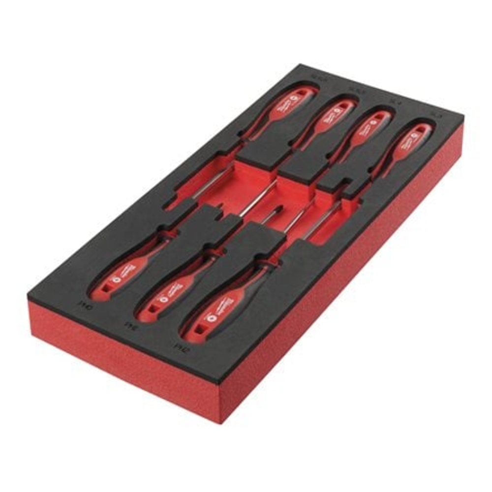 MODULE SERVANTE TOURNEVIS CRUCI + TRILOBE MILWAUKEE 7 PIECES - 4932492394