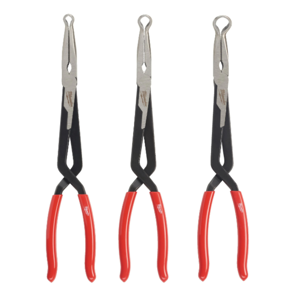 PINCES P/BOUGIE SET 3 PCS - Clip brochable MILWAUKEE ACCESSOIRES - 4932492503