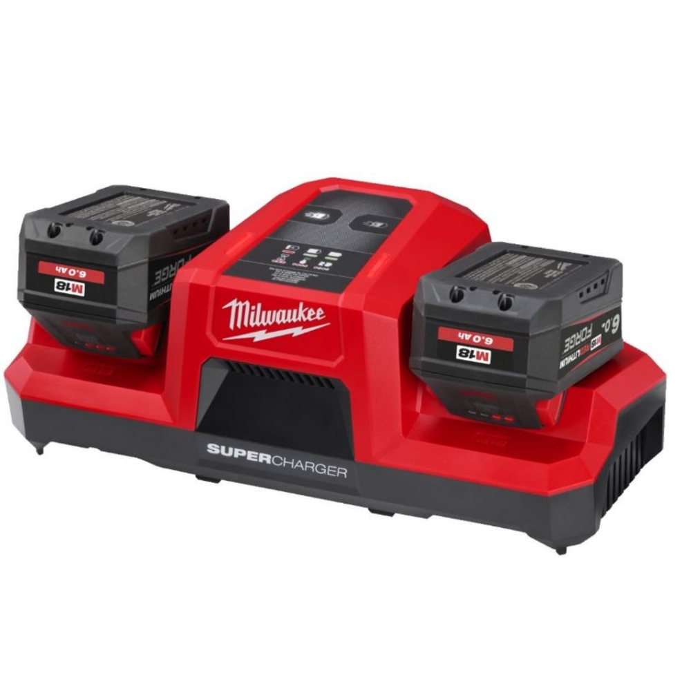 Chargeur double MILWAUKEE ultra rapide M18 DBSC - 4932492531