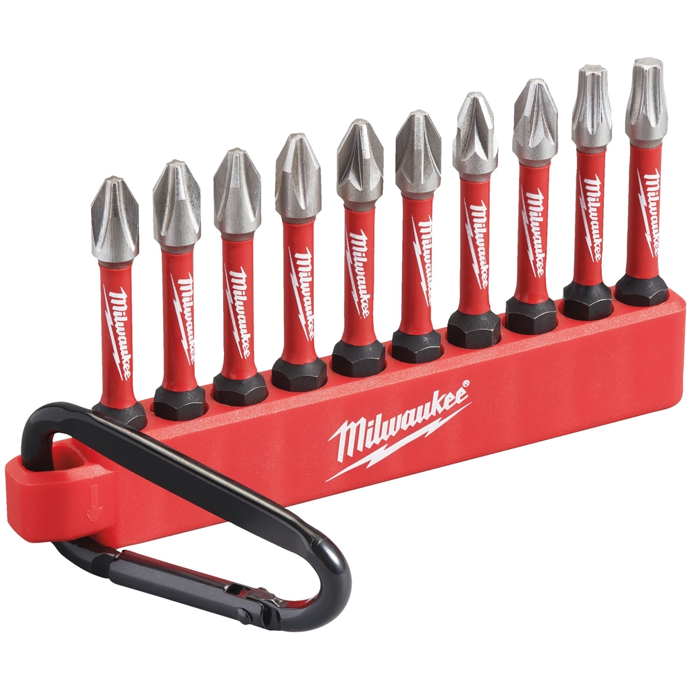 Mousqueton 10 embouts shockwave  MILWAUKEE - 4932492939