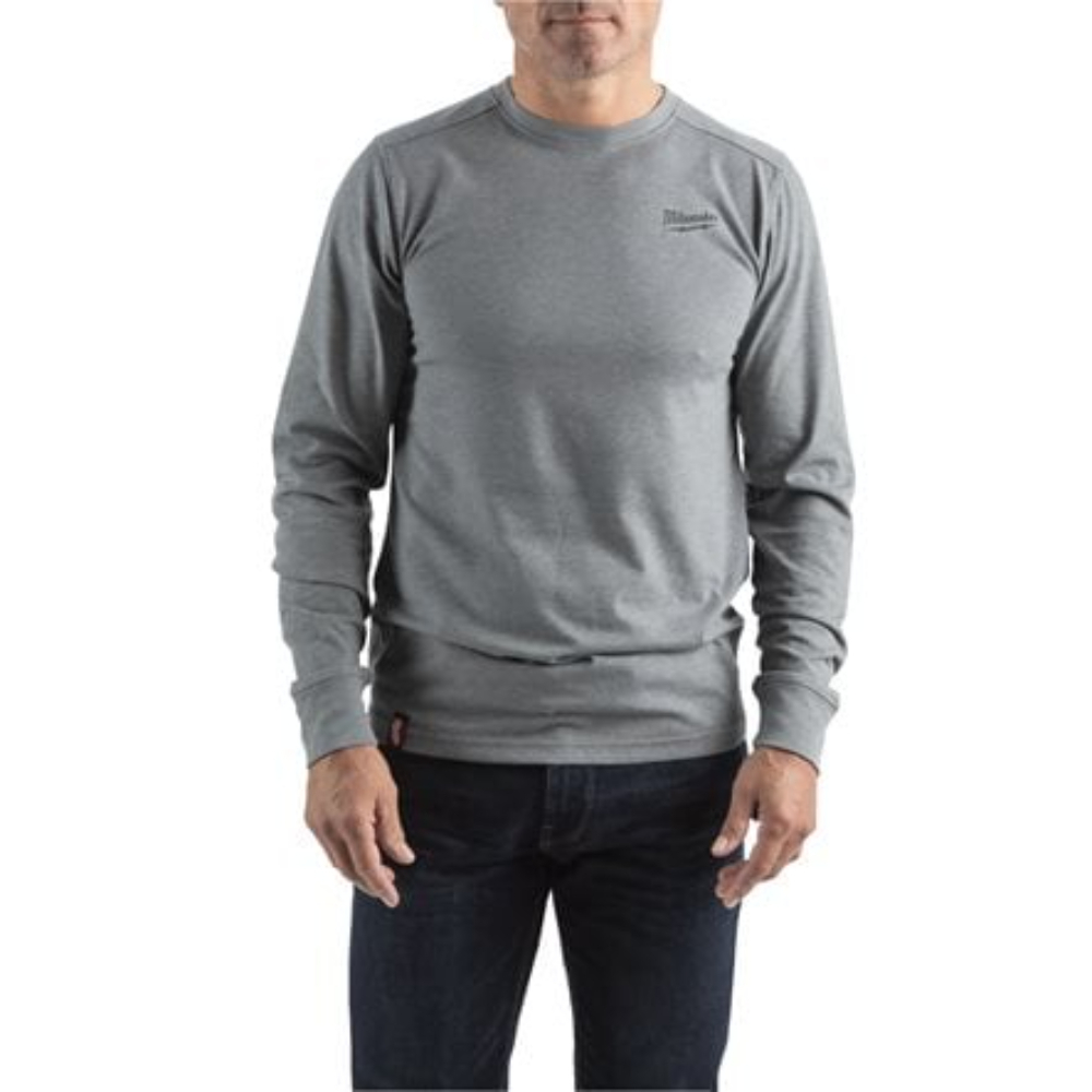T-SHIRT HYBRID MANCHES-LONGUES GRIS S. - MILWAUKEE EPI - 4932492988