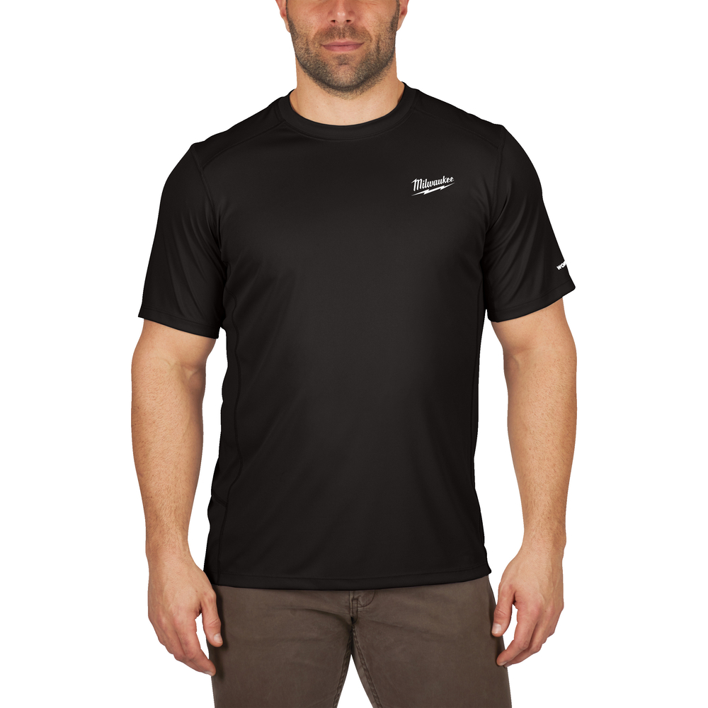 T-shirt WORKSKIN manches-courtes noir MILWAUKEE - WW SS