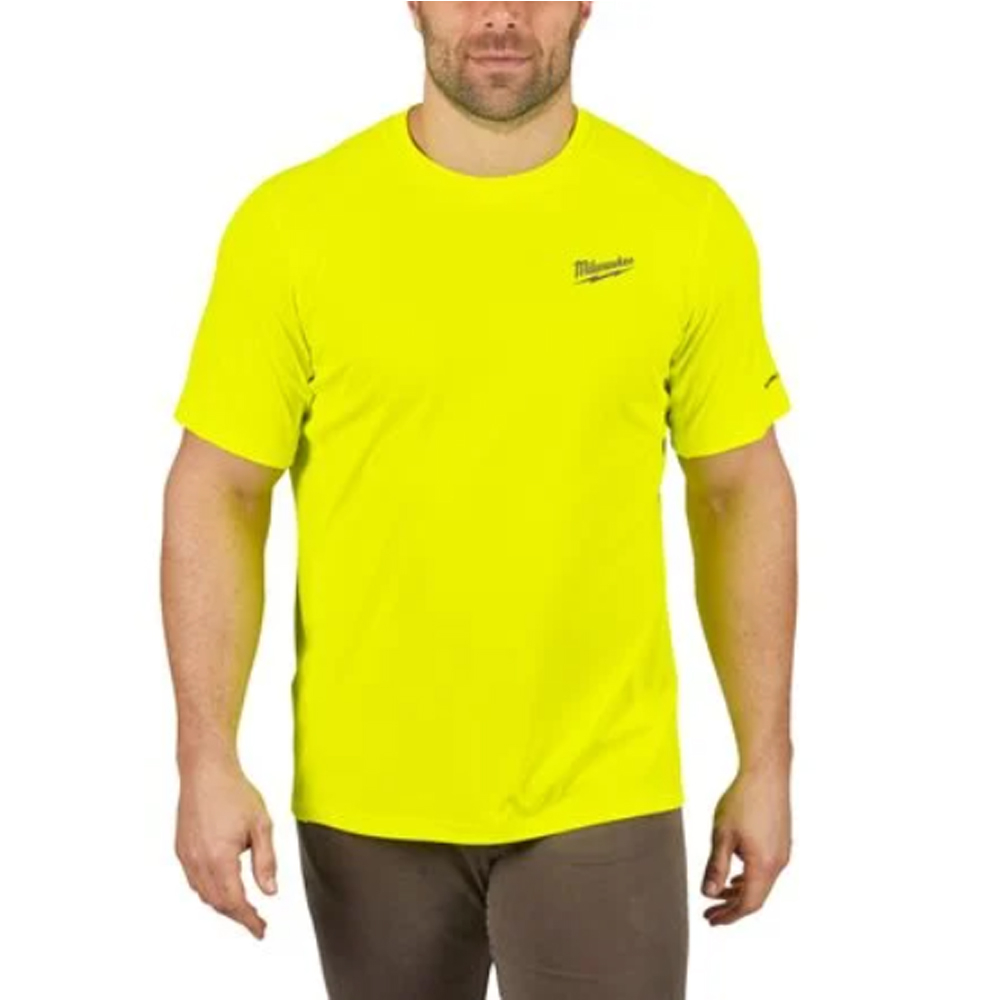 T-SHIRT WORKSKIN MANCHES-COURT JAUNE S - Blister MILWAUKEE EPI - 4932493073