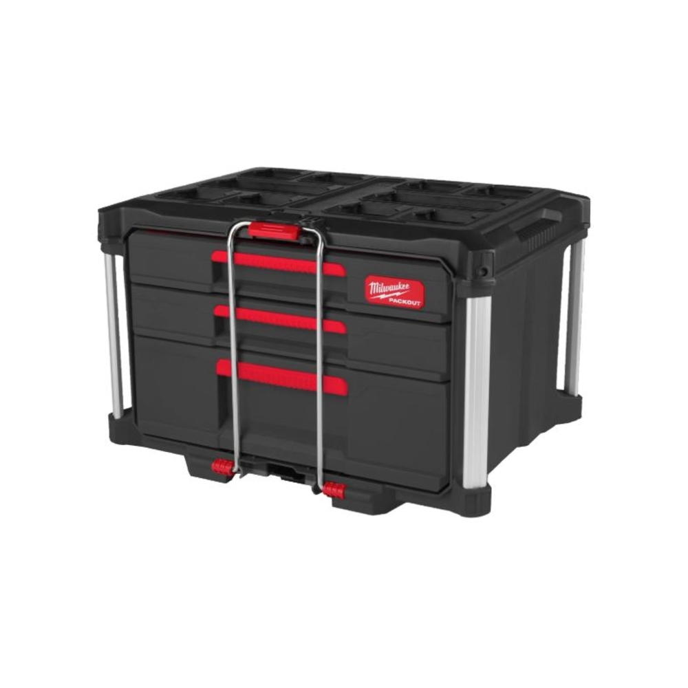 PACKOUT COFFRET 2+1 TIROIRS MILWAUKEE ACCESSOIRES - 4932493190