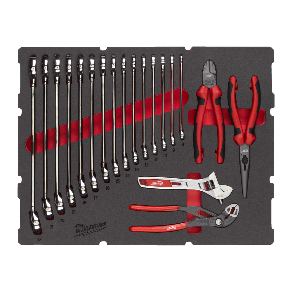 MODULE SERVANTE CLES MAXBITE 27 PCS - Blister MILWAUKEE ACCESSOIRES - 4932493247