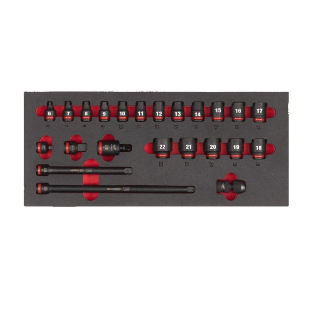 MODULES SERVANTE DOUILLES 3/8 - MILWAUKEE - 4932493388