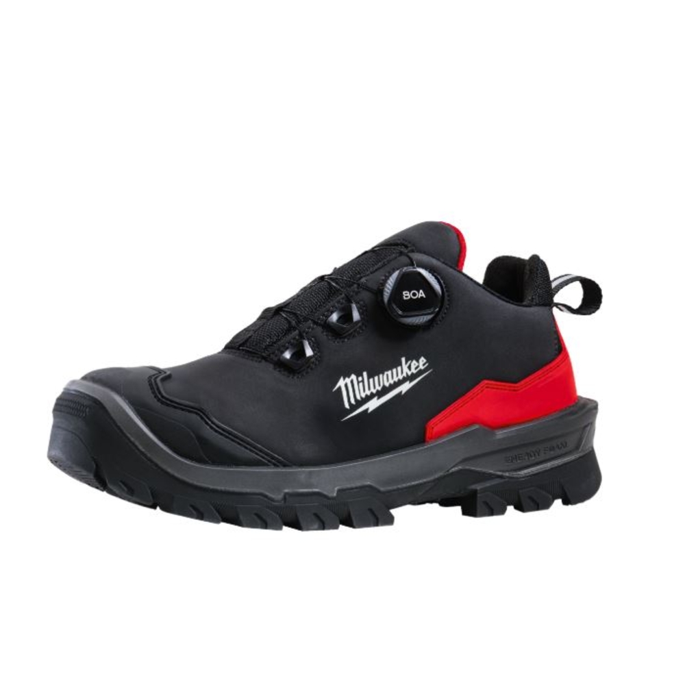 Chaussures de sécurité noires ARMOURTRED S3S ESD CI HRO SC FO LG SR with BOA - MILWAUKEE - AMT S3S B1L110111W