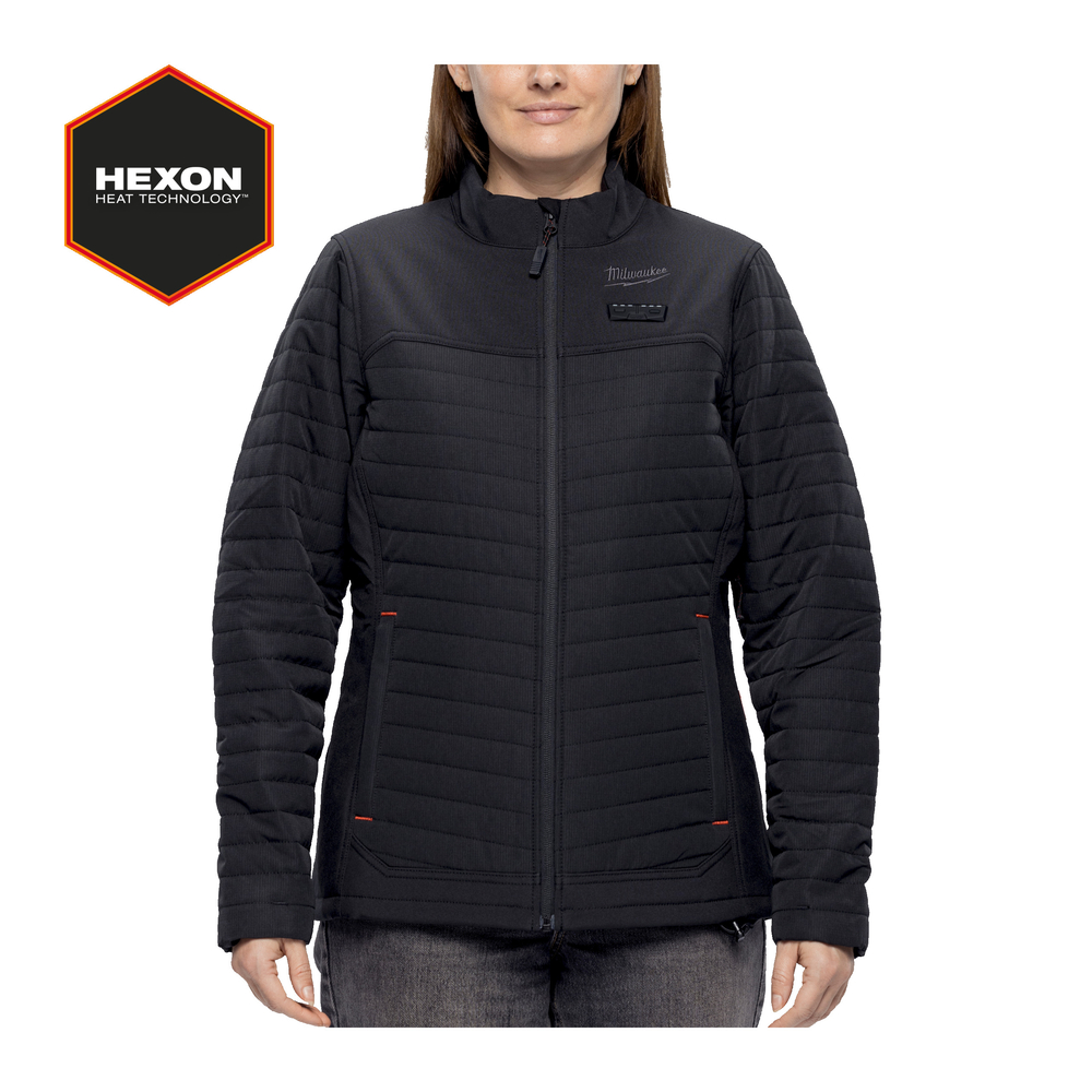Veste chauffante RIPSTOP Femme MILWAUKEE M12 HPJLBL3-0 noire