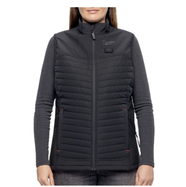 Blouson femme chauffant sans manches métier de la maintenance MILWAUKEE M12 noir HPVLBL3-0