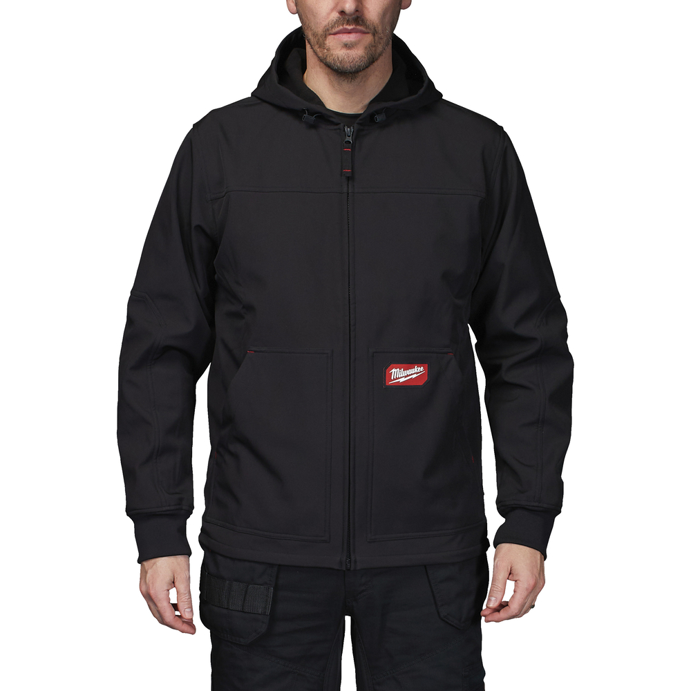 Veste à capuche FREEFLEX softshell MILWAUKEE noire