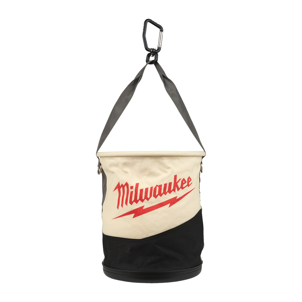 Seau utilitaire en toile avec poches de rangement - MILWAUKEE - 4932498657