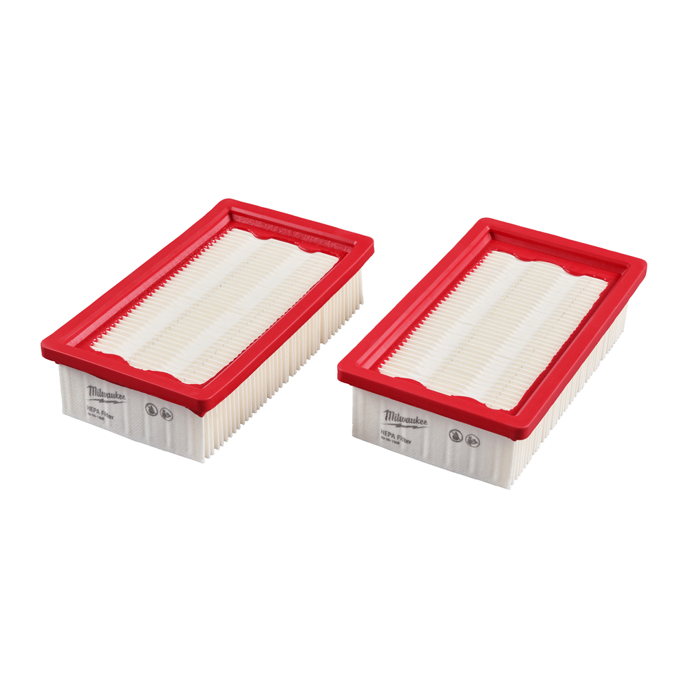 Kit de deux filtres de remplacement HEPA H13 pour M18ONEF2VC34M MILWAUKEE - 4932498662